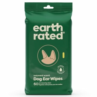 Earth Rated Dog Ear Wipes