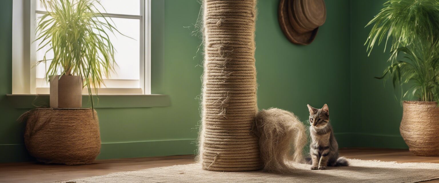 Eco-friendly scratching post