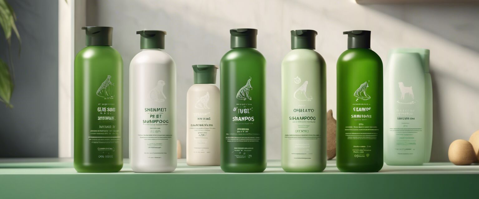 Eco-friendly pet shampoos