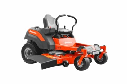 Husqvarna zero turn lawn mower showcasing its design and efficiency